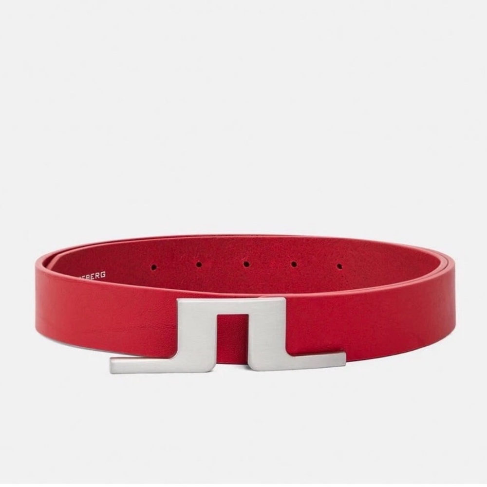 J. LINDEBERG WOMENS BETSY BELT AZALEA Size 95 NWT